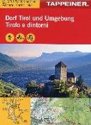 Wanderkarte Dorf Tirol und Umgebung 1 : 25 000