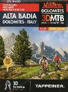 Moutainbike-Karte Alta Badia - Dolomiten Italien