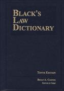 Black's Law Dictionary 10th Edition, Hardcover