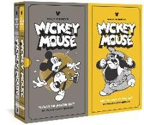 Walt Disney's Mickey Mouse Gift Box Set: Outwits the Phantom Blot and Lost in Lands Long Ago: Vols. 5 & 6