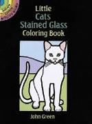 Little Cats Stained Glass Coloring Book