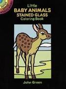 Little Baby Animals Stained Glass Colouring Book