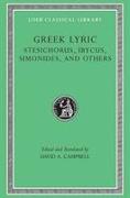 Greek Lyric.Stesichorus, Ibycus, Simonides and Others