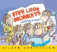 Five Little Monkeys Reading in Bed Board Book