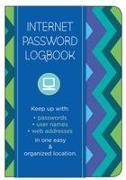 Internet Password Logbook - Pattern Edition