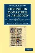 Chronicon Monasterii de Abingdon - Volume 1