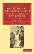 Geschichte Der Sprachwissenschaft Bei Den Griechen Und Romern