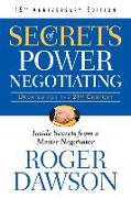 Secrets of Power Negotiating