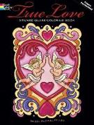 True Love: Stained Glass Coloring Book