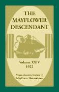 The Mayflower Descendant, Volume 24, 1922
