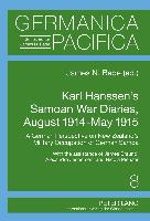 Karl Hanssen's Samoan War Diaries, August 1914-May 1915