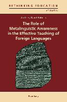The Role of Metalinguistic Awareness in the Effective Teaching of Foreign Languages