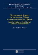 Microeconomic Impacts of Institutional Change in Vietnam¿s Northern Uplands