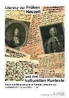 Literatur der Frühen Neuzeit und ihre kulturellen Kontexte