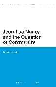 Jean-Luc Nancy and the Question of Community