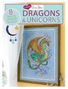 I Love Cross Stitch - Dragons & Unicorns: 8 Fantasy Creatures to Stitch