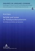 Gefühle und Lernen im Fremdsprachenunterricht