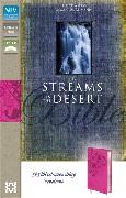 NIV, Streams in the Desert Bible, Leathersoft, Pink