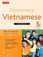 Elementary Vietnamese