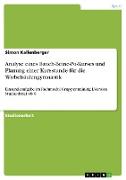 Analyse eines Bauch-Beine-Po-Kurses und Planung einer Kursstunde für die Wirbelsäulengymnastik