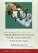 Derecho matrimonial canónico III : cánones 1108-1165