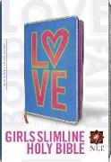 Girls Slimline Bible-NLT