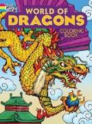 World of Dragons Coloring Book