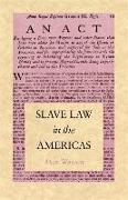 Slave Law in the Americas