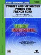Student Instrumental Course Studies and Melodious Etudes for French Horn