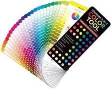 Ultimate 3-In-1 Color Tool: -- 24 Color Cards with Numbered Swatches -- 5 Color Plans for Each Color -- 2 Value Finders Red & Green