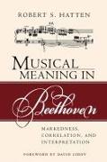 Musical Meaning in Beethoven