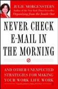 Never Check E-mail in the Morning