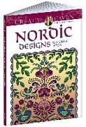 Creative Haven: Nordic Designs Coloring Book