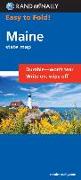 Rand McNally Easy to Fold Maine: Maine (Laminated Fold Map)