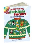 Design Your Own "Ugly" Christmas Sweater Sticker Activity Book