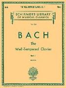 Well Tempered Clavier - Book 1: Schirmer Library of Classics Volume 1759 Piano Solo