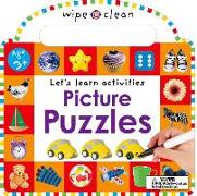 Wipe Clean: Picture Puzzles: Let's Learn Activities