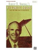 Robert D. Vandall's Favorite Solos, Bk 3: 10 of His Original Piano Solos