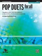 Pop Duets for All: B-Flat Clarinet/Bass Clarinet, Level 1-4