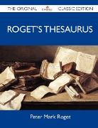 Roget's Thesaurus - The Original Classic Edition