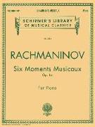 Six Moments Musicaux, Op. 16: Schirmer Library of Classics Volume 2013 Piano Solo