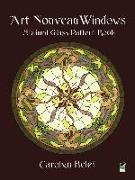Art Nouveau Windows Stained Glass Pattern Book