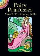 Fairy Princesses Stained Glass Coloring Book