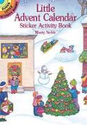 Little Advent Calendar Sticker Activity Book