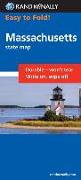 Rand McNally Easy to Fold: Massachusetts (Laminated Fold Map)