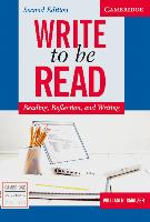 Write to be read. Student's Book