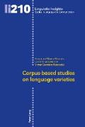 Corpus-based studies on language varieties