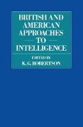 British and American Approaches to Intelligence