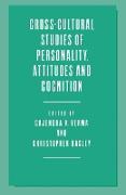 Cross-Cultural Studies of Personality, Attitudes and Cognition