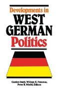 Developments in West German Politics